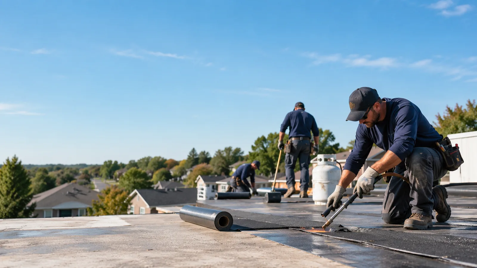 Flat Roof Leak Repair providers in West Bloomfield, NY